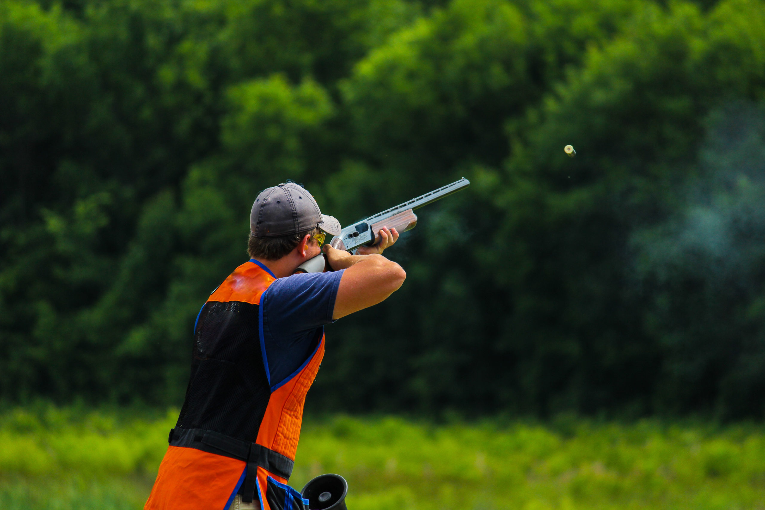 clay pigeon shooting